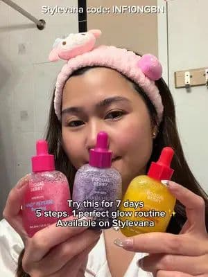 5 steps to healthy glass skin ✨ Hydrate, brighten, plump & smooth with EQUALBERRY 💖💜💛 Shop on Stylevana & use code INF10NGBN to save ✨🥰@Stylevana @EQQUALBERRY #EQUALBERRY #Stylevana #Kbeauty #GlowRoutine #GlassSkin