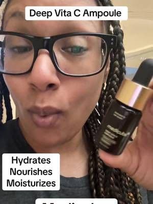 Medicube Deep Vita C Ampoule Dark spots? We don’t know her 😌✨ Brighten. Even tone. Glow up. Tap in now. #tiktokshop #tiktokmademebuyit #VitaminCSerum #DarkSpotCorrector #GlowUpSeason