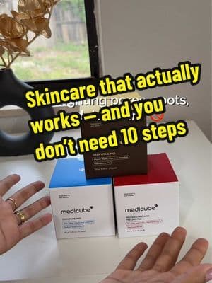 Pores? Dark spots? Dull skin? ❌ Medicube has a pad for everything. 3 in 1 deal today only #TikTokMadeMeBuyIt #SkincareSale #TikTokDeals #ViralSkincare #ShopNow