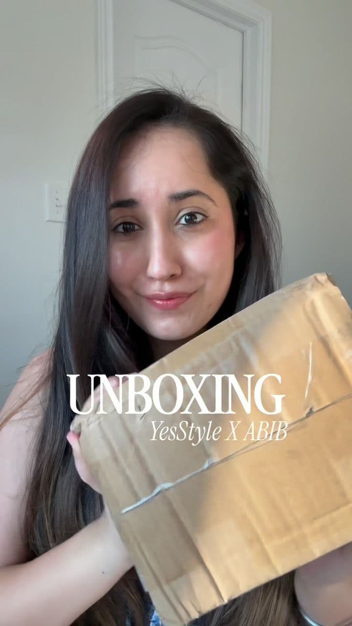 Unboxing my first @yesstyle package and its from one of my favourite skincare brand @abib.global ☺️💚
I can’t wait to t