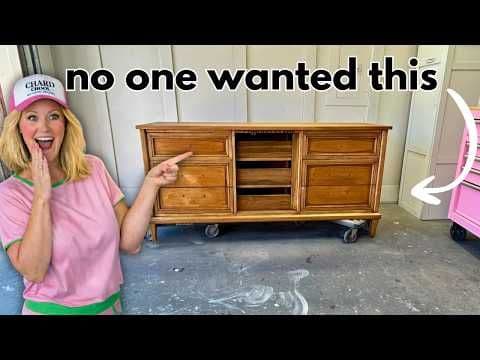 How I Rescued an Unfinished Dresser With This Dark Wood Technique