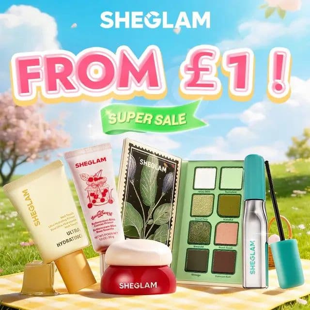 🎉SHEGLAM | SUPER SALE FROM £1 ! FROM £1 !🌟 Search SLU6JD4 on the SHEIN App or 🌟 Click the link to get started! https