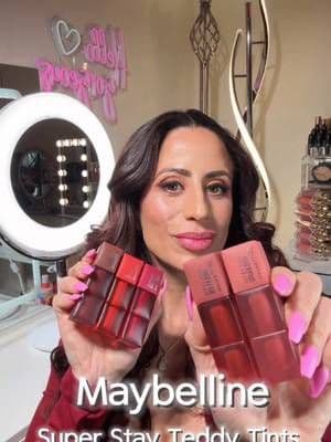 Maybelline just dropped a NEW collection of lippies that you won’t wanna live without ! @Maybelline NY Super Stay Teddy Tints These comfy liquid lip tints are going to become a staple in all of your lip combos ! And here’s why … A teddy-soft tint that lasts. Plush, light feel. These Super Stay Tints last for up to 12 hours. No transfer. In 10 buildable shades. Wear it sheer, blurred, bold or even on cheeks! #Maybelline #MaybellinePartner #ad #SuperStayTeddyTints #makeuptutorial #lipcombo #liptint #makeup #newproduct #longwear #makeupbysharonjoy