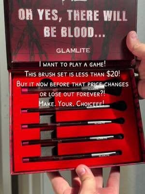 #glamlite #brush @Glamlite #SAW #horror #tiktokshopblackfriday