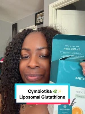 Supporting my glow from the inside out ✨💙 @Cymbiotika #cymbiotikaliposomalglutathione #starterpicks #tiktokshopcreatorpicks