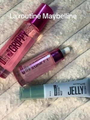 Routine longue tenue Maybelline 💄✨ 2 bases + 1 spray fixateur = peau lisse, maquillage qui tient toute la journée. Je te montre les trois produits de la gamme Grippy & Jelly 💧 @Maybelline New York PH @Maybelline France #routinemaybelline#offresdete #lesoffresdeferlent #tiktokshop #makeup