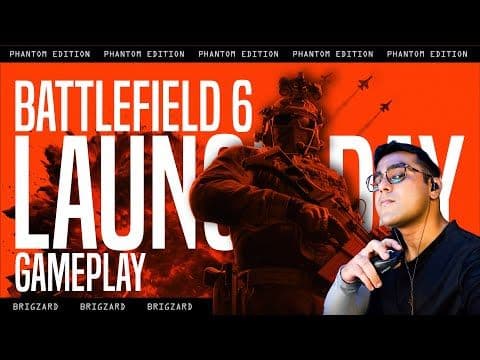 Battlefield 6 Launch Day LIVE | Campaign + Multiplayer Gameplay