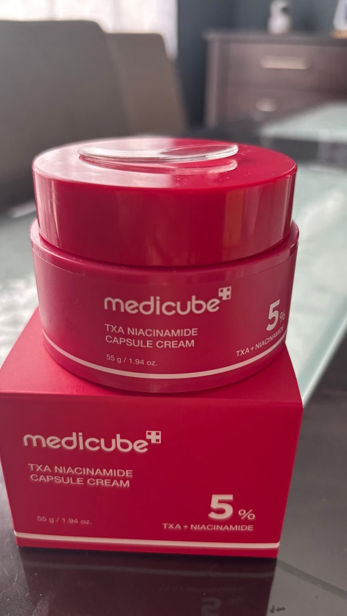 New baby add to my routine 🥰🥰Use my promo code RAGHDA10 for extra discounts @yesstyle @medicube_pro_ambassador @medic