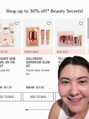 “STOP! Charlotte Tilbury's end of year sale is here, with up to 30% off beauty icons! Order now in time for NYE!' @Charlotte Tilbury #AD #CharlotteTilbury #MagicBeautyStars