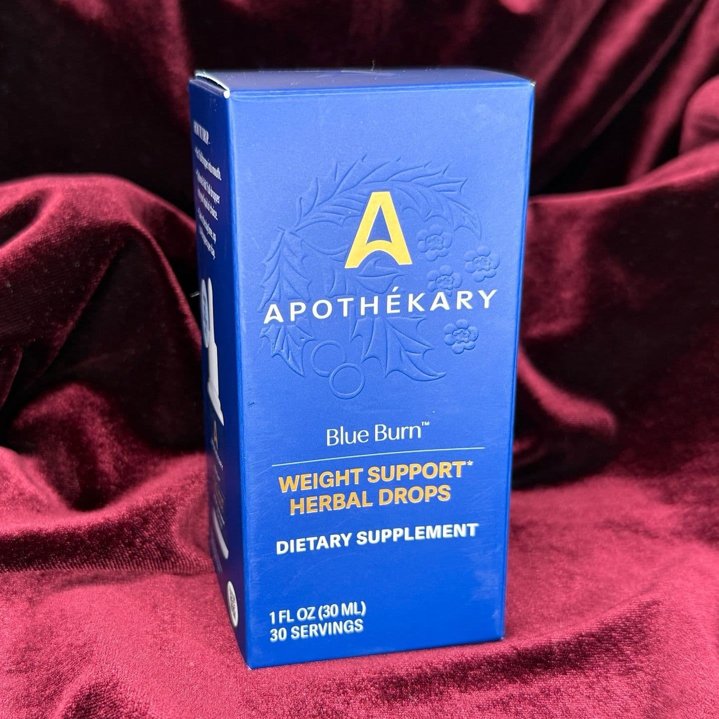 #AD BlueBurn is not an incorrect name for this product! I’m not sure which ingredient actually makes it that color, but