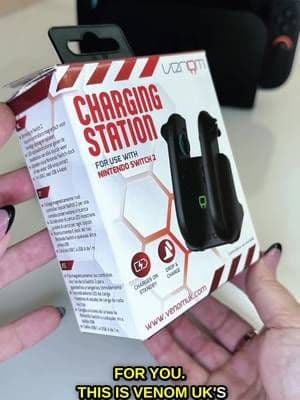 Avoid awkward moments of not having 4 controllers charged for game nights with @venomukgaming Charging Station for Nintedo Switch 2 Joy Cons! 🎄The holiday season is coming up so be prepared! Visit - VenomUk.com - set yourself up with all #nintendoswitch2 accessories! #venomuk #ad