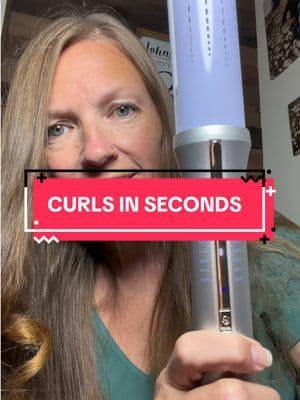 This product from @SHEGLAM HAIR US is amazing! Curls in seconds with a touch of a button. #TikTokShopBackToSchool #curls #curlingiron #sheglam #hairtok
