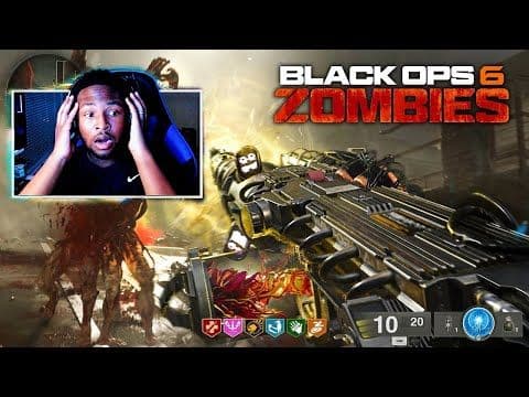 OFFICIAL CALL OF DUTY BLACK OPS 6 ZOMBIES EARLY GAMEPLAY 🤯😍