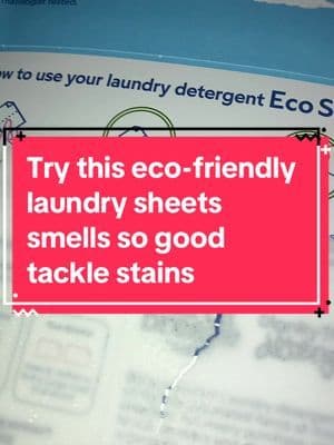Earth Breeze Laundry Detergent#laundrysheets #laundrysheet #laundryday #tiktokshopjumpstartsale