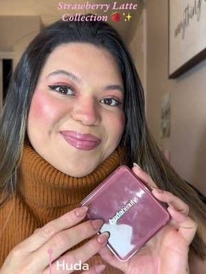 This is so beautiful! Omg, I’m obsessed 😍😍😍💋 @Huda Beauty #AD #hudabeauties #hudabeauty #strawberrylatte #collection Shop Now using my 🔗 : https://www.tiktok.com/t/ZTB1qw85c/
