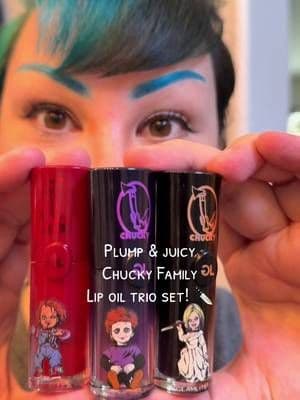 @Glamlite #glamlitecosmetics #lipoil #lipoils #chucky #glamlitexchucky #tiktokshop #tiktokshopping #tiktokshopsummersale #tiktokshopsummerturnup #happyfathersday #fathersday #beautybestie