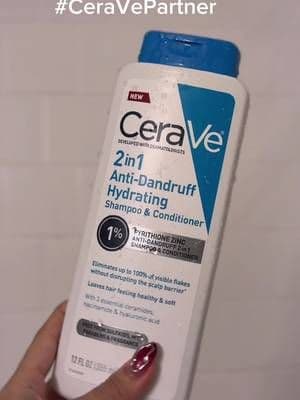 #CeraVePartner #LOrealistar #GiftedByCeraVeHaircare Un shampoo 2 en 1 de CeraVe que me ayudó más de lo que esperaba, y lo comparto para que te ayude también. 💙🤍✨@CeraVe