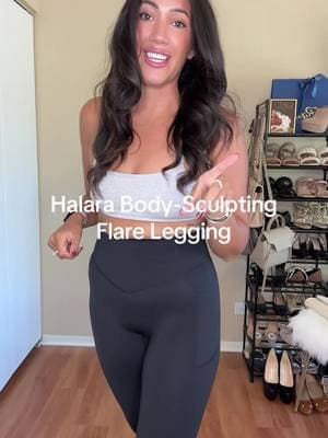 POV: You finally found leggings that actually lift, sculpt, and snatch π These @Halara_official flared leggings are a g