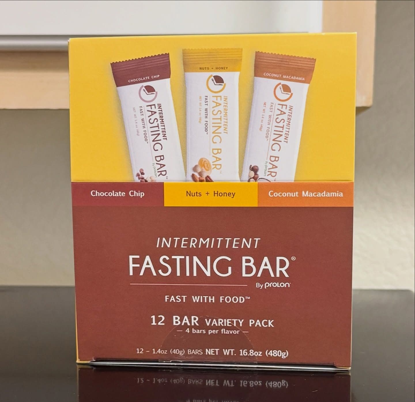 Prolon Fast Bar via Giftly
@prolon Intermittent Fasting bar
I received a 12-bar pack, four bars of three different flavo
