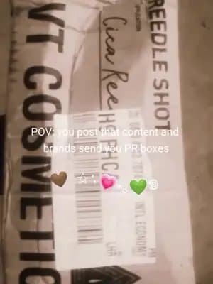 thank you for the gift💚💗@VTcosmetics_official @VT COSMETICS Influencers unboxing and reviews coming up #vtcosmetics #k