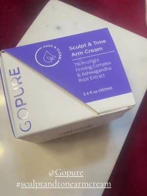 #creatorsearchinsights #creator @Gopure @GO PURE OFFICIAL #sculptandtonearmcream with #protightcomplex #ashwagandarootextract #ashwagandharoot #skincare #armcream #skincaretips #skincaretok #crueltyfree #vegan #safeandclean #sculptandtone #armcream ⭐️⭐️⭐️⭐️⭐️ ~ #tighten #tone for #confidenceineverysleeve #selfconfidence #bodyconfidence #selfcare ⭐️⭐️⭐️⭐️⭐️ ——- #tiktokshop #tiktokpartner #free3dayshipping #flashsale #valentinesday #valentinesdaygift #valentinesdaygiftideas ———