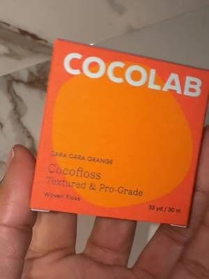 The floss that actually makes me want to floss. 😂🦷 #Cocofloss #DentalHealth #HealthyHabits #OralCare #TikTokShopFinds