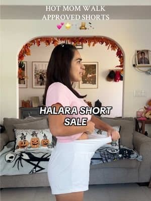 Huge Fall Sale! ππ« Bought my regular size in the 3β and sized down on the 5β shorts #halarashorts #activeinhalara #hotgirlsummer #byesummer #tiktokshoprestock #thehalaracircle