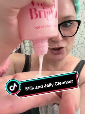 It works! What a time saver! #tiktokshopblackfriday #tiktokshopcybermonday @The Face Shop US #milkandjellycleanser #skincareroutine #facialcleanser