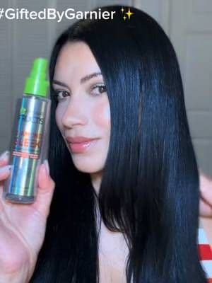 #GiftedByGarnier 💚 Brillo tipo diamante y cero frizz ✨ El Diamond Sleek de Garnier deja el pelo suave, ligero y con acabado de salón 💎 Hasta 100H sin frizz, sin sensación grasosa y con un shine que sí dura ✨ @garnierusa #Garnier #HairCare #FrizzFree #SleekHair