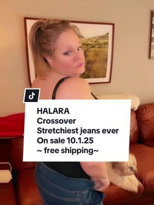 Watch these @Halara jeans move with ease & order before GONE!!! I introduce you to Halara Flex High Waisted Crossover Pocket Washed Stretchy Knit Casual Flare Jeans!!! #halarajeans #halaratiktokshop #FallFreshness #ActiveinHalara #TikTokShopNewArrivals Confidence in every pair!! On sale 10.1.25 & free shipping!!