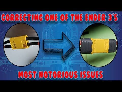 How to replace a bad / burnt XT60 Cable on the Ender 3.