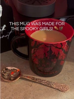 Calling all spooky girls, horror lovers, and gothic decor fans! 🦇☕ This Dracula ceramic mug is the perfect addition to your coffee bar, reading nook, or Halloween collection. The black and red gothic design gives major spooky season vibes all year long. Perfect for coffee, tea, hot cocoa, and cozy horror movie nights. @QVC, Inc @QVC Fashion @QVC Home #qvc #dealsforyoudays #tiktokshopcreatorpicks #summerwins #dfyd