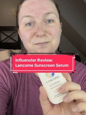 My review on the Lancôme sunscreen serum! Thanks to @influenster and @Lancôme for the product! Huge fan! #complimentary #giftedbylancome #suprascreen