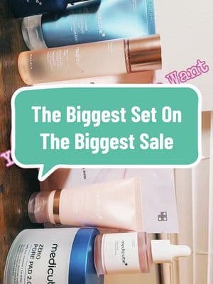 @Medicube Global @Medicube US #koreanskincare #falldealsforyou #medicube #tiktokshop #tiktokshopfinds #hugesale #skincareset #Microneedling #peptide #collagen #nightwrappingmask #porecleanse #toner #collagenjelly #medicubetiktokshop