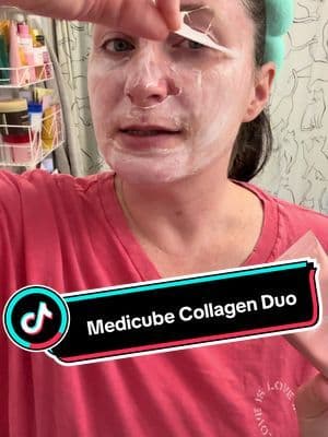 Great quick mask with noticeable results! @medicube global #medicube #tiktokshopcreatorpicks #tiktokshopfalldealsforyou #collagenmask #koreanskincare