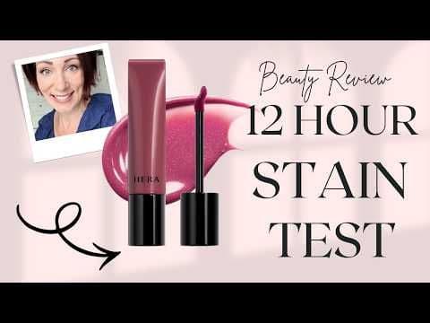 Lip Serum 12 Hour Stain Test! Must Have!