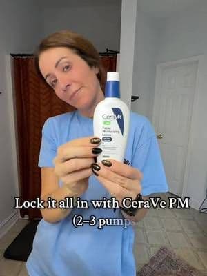 CeraVe PM Moisturizer is my new nighttime staple✨ Lightweight, non-greasy, and packed with ceramides & niacinamide so my skin wakes up calm, hydrated, and smooth. If you need something gentle, hydrating, and affordable... this is it. @influenster @CeraVe #complimentary #CeraVePMLotion #GiftedbyCeraVe