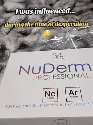 Thank you, TikTok, for the coupon 🤭, I would not be able to get this if not because of you 😅 #nuderma #frequencywand #