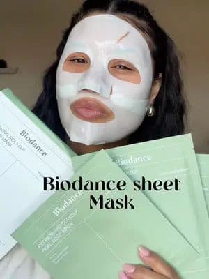 First impression on Biodance Sheet Mask, Korean skincare though ๐๐ฝ use code REEVABEAUTY7 on @YesStyle #yesstyle #yesstyleinfluencers #yesstylereview #biodance #koreanskincare @Biodance Store US