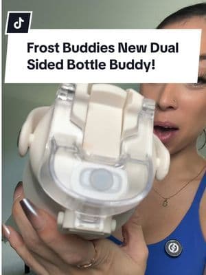 I love a good leakproof water bottle and this dual sided one is awesome. It’s true to its word and is leak proof but this one also will keep your drink cold as hell for a long time! #frostbuddy #bottlebuddy #waterbottle #tiktokshopcreatorpicks #springtok
