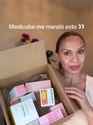 Nunca había probado Medicube y me enviaron esta caja 👀 Tengo piel grasa con acné y manchas, así que llegó la hora de probarla. ¿Qué quieren review primero? #medicube #aprilskin #ambassador #kbeauty @medicube global @Medicube_US