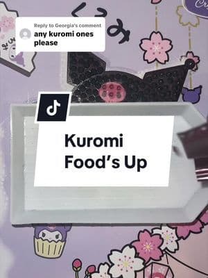Replying to @Georgia Kuromi Food’s Up #tiktokmademebuyit #springdeals #hellokittystickers #sanrio #kuromi