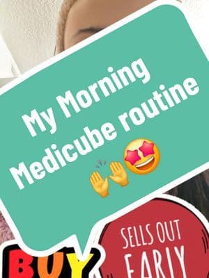Morning medicube routine! And I found the triple collagen cream in stock!! 😁😁🥰🥰 #skincare #medicube #glassskin #tikt