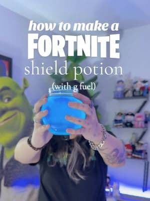 @G FUEL Energy fortnite shield potion drinks for your next fortnite party. in my diy era ✨ use code PUFFYROLL at g fuel for 30% off #fortnite #gfuel #tiktokmademebuyit #tiktokshop #tiktokgaming