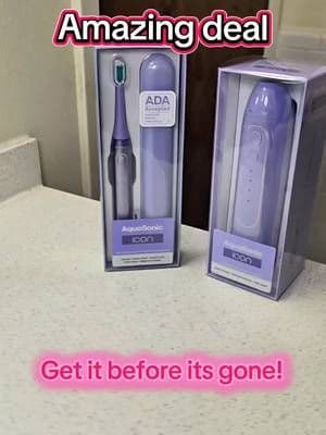 AquaSonic ICON Electric Toothbrush & Water Flosser Bundle - Travel case, charging cord Daily Oral Daily Oral Cleansing #
