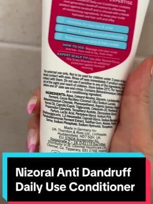 My review of Nizoral Anti-Dandruff Daily Use Conditioner Unfortunately this made my sensitive scalp very itchy and my hair wasn’t as soft or hydrated as with other conditioners. I had to rewash my hair with a separate shampoo and conditioner set to stop the itching. My partner has an oilier flakier scalp than me so when they tried this it worked out well for them! #ClonmelHealthcare #Nizoral #BeautyBuddySquad #Gifted @clonmelhealthcare @BeautyBuddy