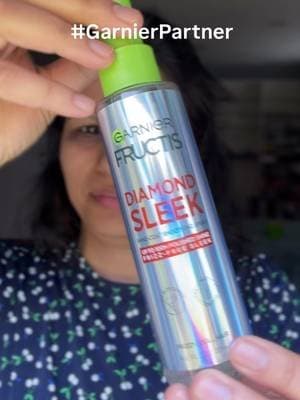 #Lorealistar #GarnierPartner #IconicSleek @GARNIER If I’m using heat, this step is non-negotiable. Hi , I have partnered with Garnier . Using the Diamond sleek spray helps protect my hair from damage while keeping my style looking glossy and frizz-free!! What is your trick ? Comment below 👇🏻