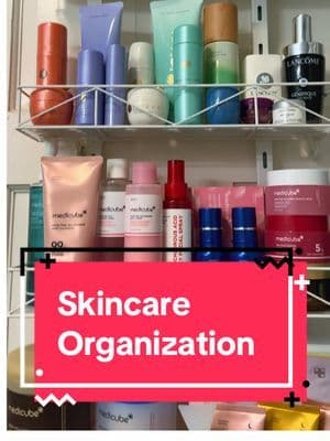 I reorganized. Did it give me more room? Nope. Got 3 boxes of skincare I don’t know what to do with. Does it spark joy and make it easier to find the things I want/need? Sure does! #skincare #skincareroutine #organization #freesamples #tiktokshopaffiliate @medicube global @mixsoon @anua_global @The Ordinary @Tatcha US @Thayers