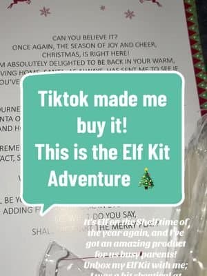 Everything you need for your Elf Adventure is included and made with high-quality materials. It's easy to put together and organized for a fun and festive holiday season. 🎄 #blackfridayearlydeals #blackfridaydeals #spotlightfinds #blackfriday #tiktokshopblackfriday #TikTokShopCyberMonday
#TTSTakeover #blackfriday #cybermonday #christmasgift #christmasgiftideas #stockingstuffer #stockingstufferideas #musthave #falldealsforyou #superbrandday #seasonalessentials #gifted #tiktokshopholidayhaul #tiktokshopholidaydeals #tiktokshopgiftideas2024 #ttstastemakers #tastemakerslaunch #elfontheshelf #elf #elfkit