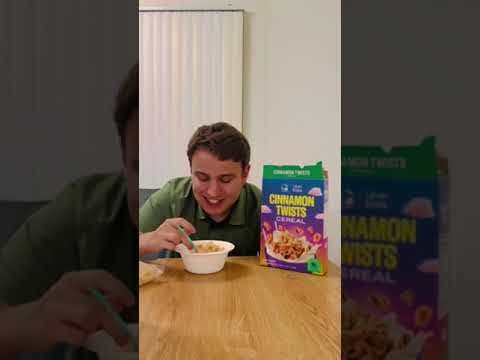 Slurp Slurp enjoy some delicious cereal #ad @TacoBell @UberEats
